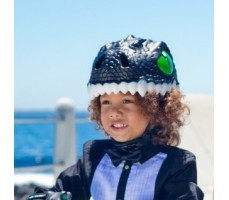 фото шлема Crazy Safety Black Dragon 2017 на голове у мальчика спереди