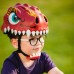 фото шлема Crazy Safety Chinese Dragon 2017 Red на голове у мальчика сбоку