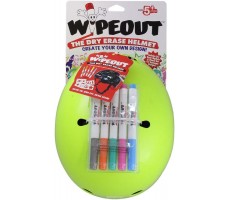 Фломастеры в комплекте шлема с фломастерами Wipeout Neon Zest (M 5+)