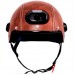 фото шлема с камерой Airwheel C6 Coffee спереди