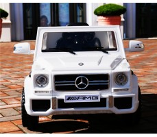 Электромобиль Mercedes-Benz G-65 White