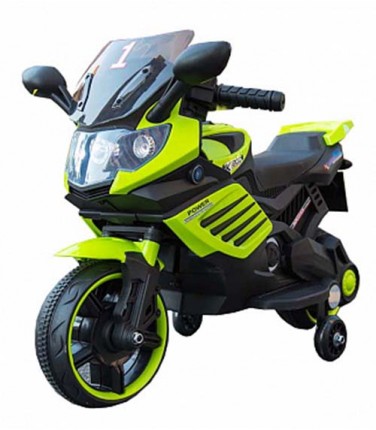 Детский электромотоцикл TOYLAND Minimoto LQ 158 Green  Купить, цена, отзывы