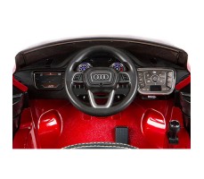 фото руля и передней панели электромобиля Barty Audi Q7 Quattro LUX Red