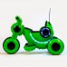 фото детского электромотоцикла Barty Y-MAXI YM77 Green сбоку