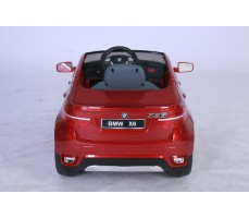 Фото электромобиля Joy Automatic BMW JJ 258 Х6 Red вид сзади