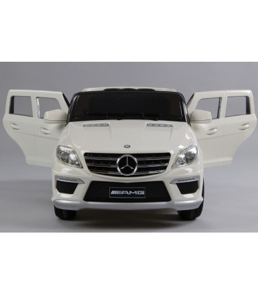 Электромобиль Mercedes Benz ML63 AMG  LUXE белый | Купить, цена, отзывы