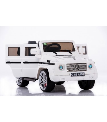 Электромобиль Joy Automatic Mercedes Benz G55 AMG LUXE белый | Купить, цена, отзывы