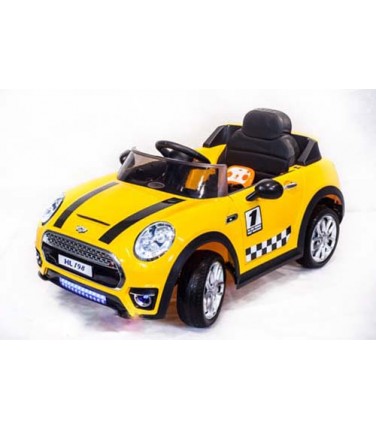 Электромобиль TOYLAND Mini Cooper HL198 Yellow | Купить, цена, отзывы