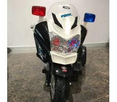 фото Детский электромотоцикл Toyland Moto Police СН8815 спереди