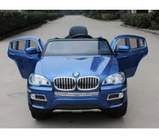 Электромобиль RIVERTOYS BMW-X6 Blue