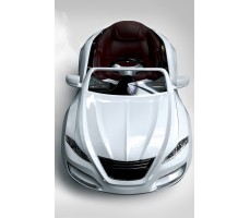 Фото электромобиля HENES Phantom Premium White вид сверху
