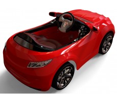 Фото электромобиля HENES Phantom Premium Red вид сверху