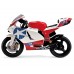 Фото электромотоцикла Peg-Perego Ducati GP 24V White вид сбоку