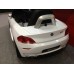 Фото электромобиля Rastar BMW Z4 White вид сзади