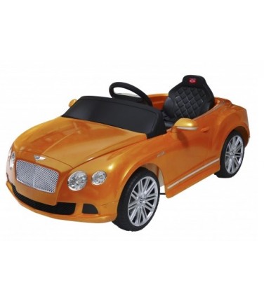 Электромобиль Rastar Bently Continental GT оранжевый | Купить, цена, отзывы