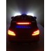 Фото световых эффектов электромобиля Mercedes E009KX Red