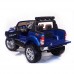 Электромобиль River Toys NEW Ford Ranger 4WD Blue вид сзади