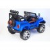Электромобиль River Toys Jeep T008TT Blue вид сзади