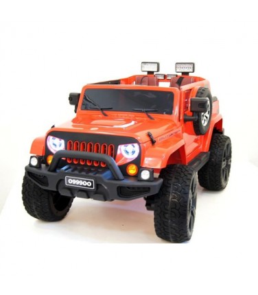 Электромобиль River Toys Jeep Wrangler O999OO 4x4 Orange | Купить, цена, отзывы