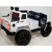 Электромобиль River Toys Jeep Wrangler O999OO 4x4 White вид сзади