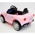 фото детского электромобиля RiverToys Mercedes O333OO Pink сзади