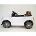фото детского электромобиля RiverToys Mini Cooper C111CC White сбоку
