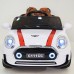 фото детского электромобиля RiverToys Mini Cooper C111CC White спереди
