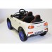 Электромобиль River Toys MiniCooper A222AA White вид сзади