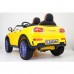 Электромобиль River Toys MiniCooper A222AA Yellow вид сзади