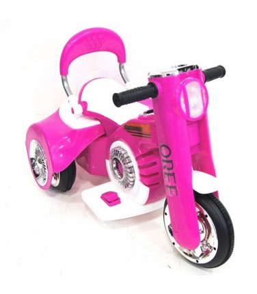 Детский электромотоцикл RIVERTOYS MOTO X222XX PINK | Купить, цена, отзывы