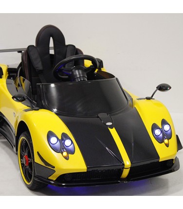 Детский электромобиль RiverToys PAGANI ZONDA CINQUE A009AA Yellow | Купить, цена, отзывы
