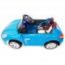 фото детского электромобиля RiverToys Porsche E001EE Blue сбоку