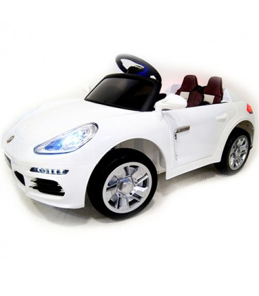 Детский электромобиль RiverToys Porsche E001EE White | Купить, цена, отзывы