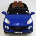 фото детского электромобиля RiverToys Porsche E008KX Blue спереди