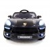 фото детского электромобиля RiverToys Porsche Macan O005OO VIP Black спереди
