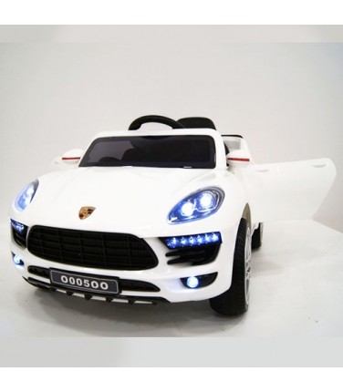 Детский электромобиль RiverToys Porsche Macan O005OO VIP White | Купить, цена, отзывы