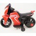 фото детского электромотоцикла RiverToys O888OO Red сбоку