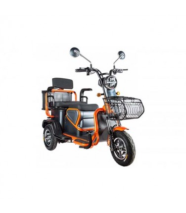 Электротрицикл Rutrike Pass S2 Orange трансформер | Купить, цена, отзывы
