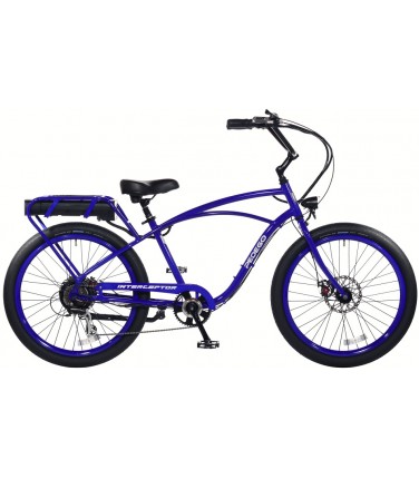 Электровелосипед Pedego Interceptor Classic Blue | Купить, цена, отзывы