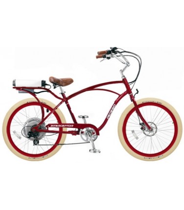 Электровелосипед Pedego Interceptor Classic Red | Купить, цена, отзывы