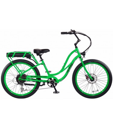 Электровелосипед Pedego Interceptor Step-Thru Green | Купить, цена, отзывы