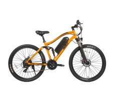 Велогибрид Eltreco FS 900 26" Orange вид сбоку