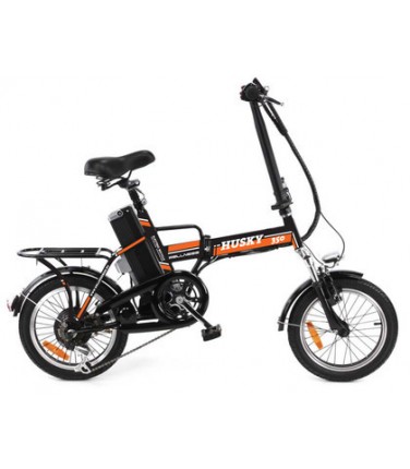 Электровелосипед Wellness Husky 350 оранжевый | Купить, цена, отзывы