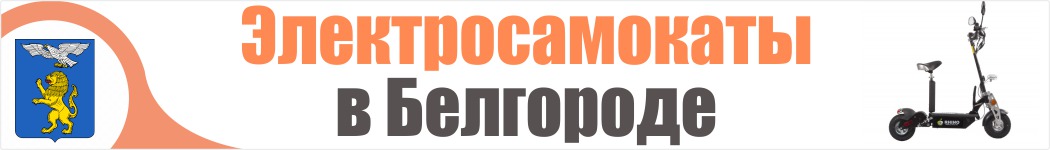Электросамокаты в Белгороде